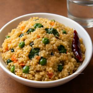 Rava godhuma mixed upma