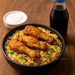 Chicken Wings Biryani Full + Thumbsup 250Ml