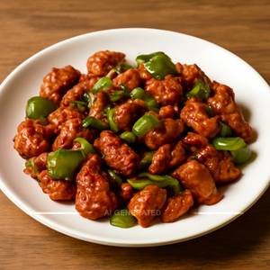 Pan Fried Chicken Chilli
