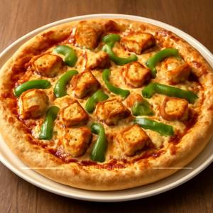 Capsicum & Paneer Pizza
