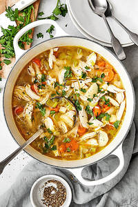 Basant Special Chicken Soup