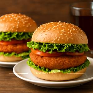 Veg Burger, Buy 1 Get 1 Free
