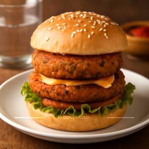 Double Tikki Burger