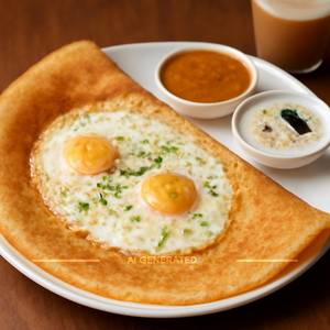Double Egg Dosa