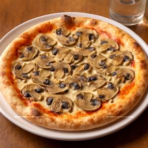Mushroom pizza