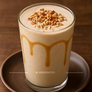 Butterscotch shake without ice cream
