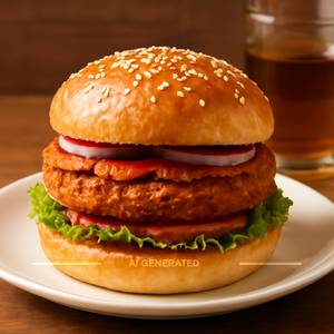 Crispy Masala Burger