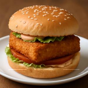 Crunchy Paneer Burger