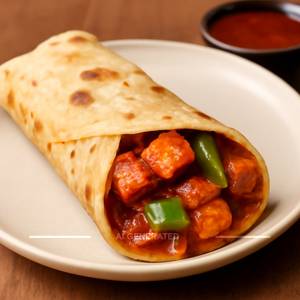 Chilli Paneer Roll
