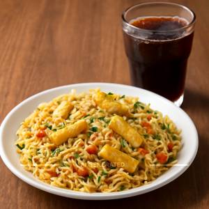 Baby Corn Rice+softdrink