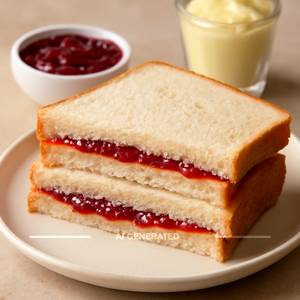 Jam Bread Butter Sandwich