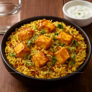 Paneer hyderabadi biryani
