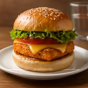 Paneer Cheese Burger