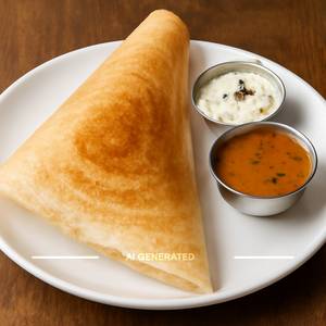 Plain Dosa.