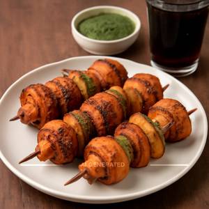 Mushroom Tikka+softdrink