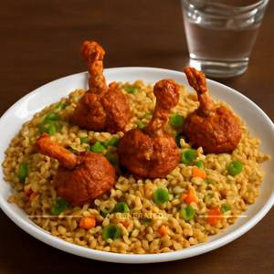 Chicken Lollipop Fried Rice
