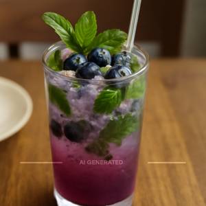 Blue Berry Mojito