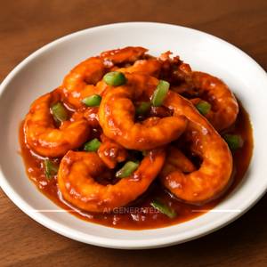 Singapore Chilli Prawns