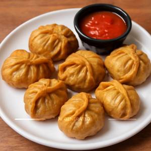 Fried Momos (6 pcs) 