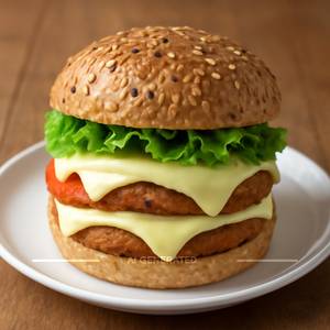 Special Multigrain Bun Double Cheese Burger