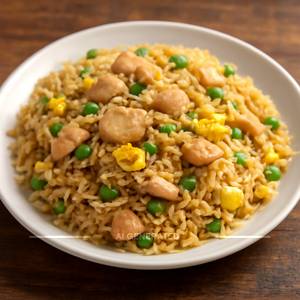 Egg Chicken Fried Rice