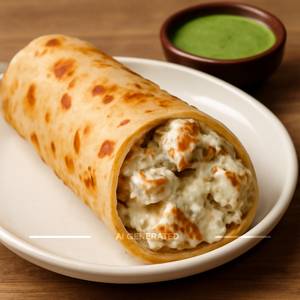 Double Malai Chaap Roll
