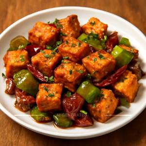 Paneer Chilli Dry