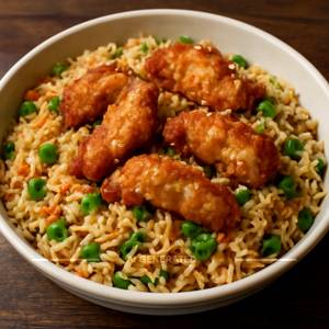 Chicken Crispy Rice