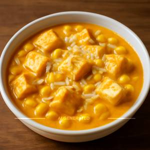 Paneer cheese corn