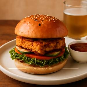 Tandoori Paneer Burger