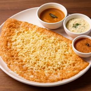 Cheese Plain Rava Dosa