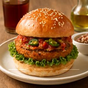 Mexican burger