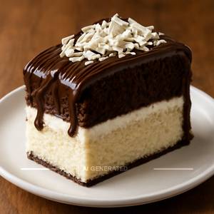 Chocovanila cake