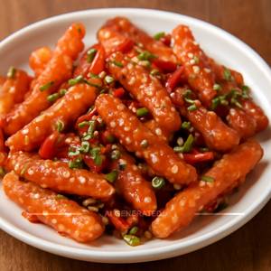 Classic honey chilli potato