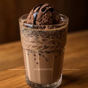 Chocolate falooda