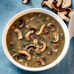 Non veg cream of mushroom