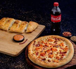 Pizza Garlic Bread Coke Combo