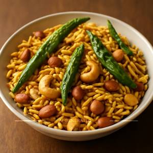 Green chilli namkeen