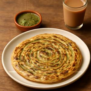 Pudina Lachha Paratha