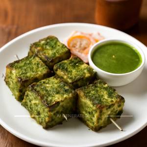 Paneer Pudina Tikka