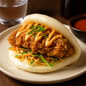 Crispy Chicken Bao