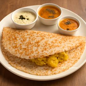 COCONUT RAVA MASALA DOSA