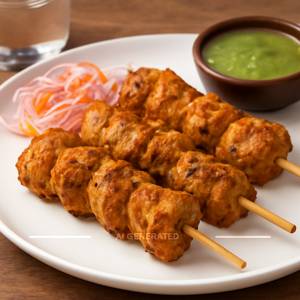 Soya Chaap Achari Tikka