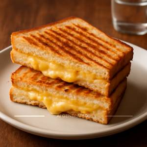 Plain Cheese Grilled Sandwich