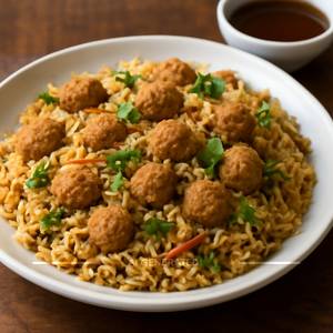 Soyabin pulav