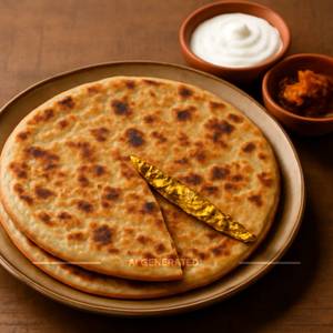 2 Paneer Paratha