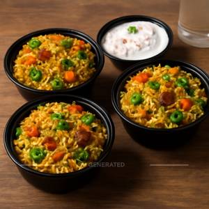 Veg Biryani (Pack of 4)