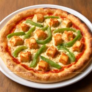 Capsicum & Paneer Pizza