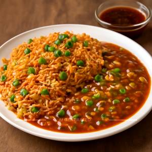 Triple schezwan fried rice veg