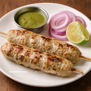 Chicken Afghani Kabab (Pack of 2)                                                                 
